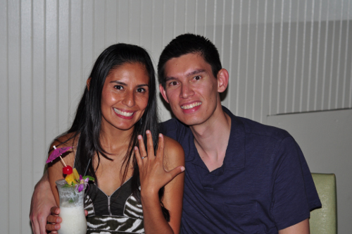 The happy couple!